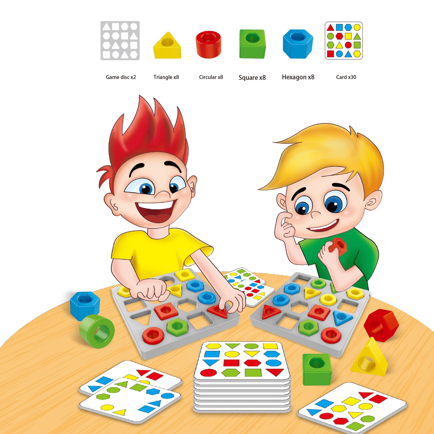 Shape Matching Challenge Game