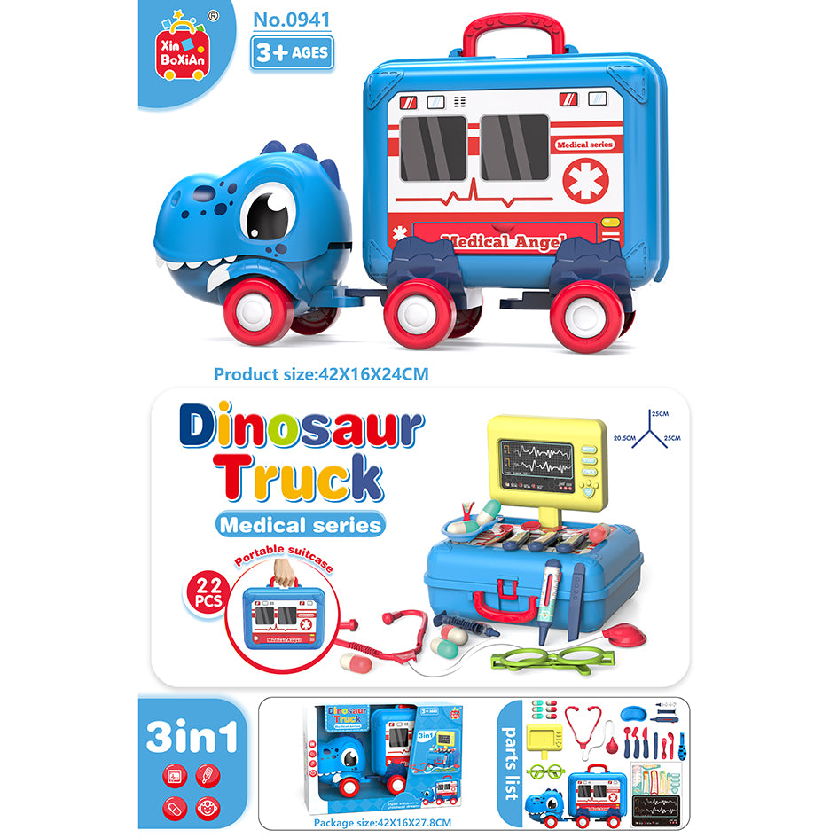 Dinosaur Truck Doctor Playset