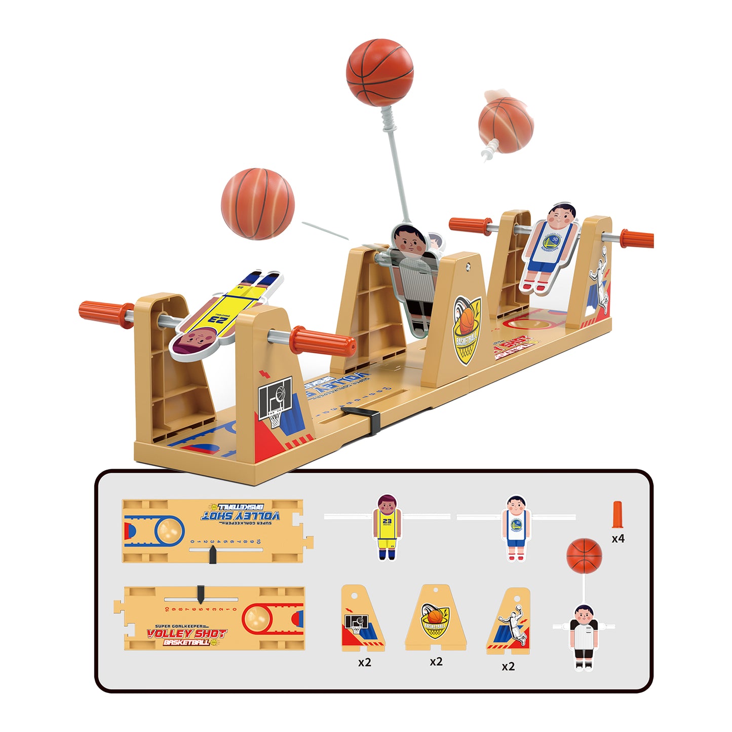 Volley Shot Basketball Game