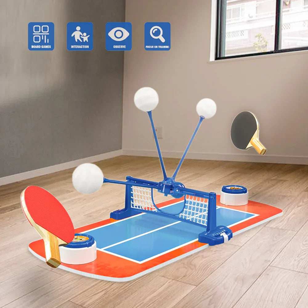 Mini Table Tennis Board Portable Desktop Ping Pong Table online toy store product in Kuwait