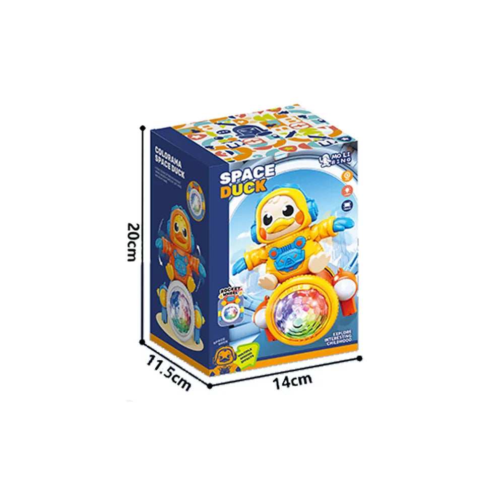 Space Duck With Light And Sound playtime toy for children in Kuwait