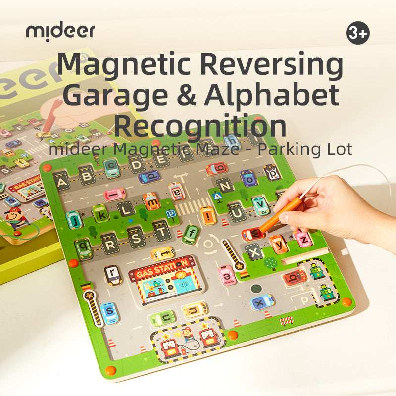 Mideer Magnetic Maze · Parking lot gift toy for kids in Kuwait