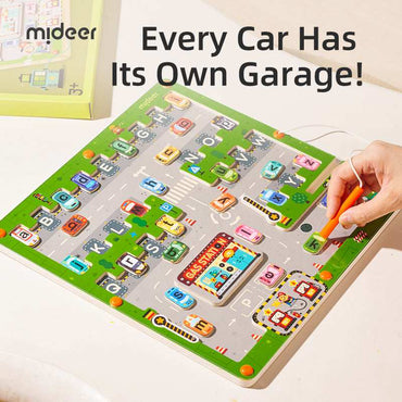 Mideer Magnetic Maze · Parking lot product details for kids in Kuwait