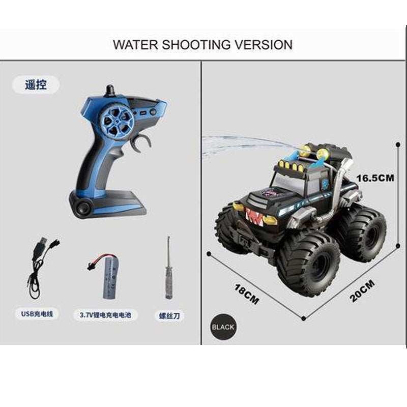 3-in-1 amphibious RC monster truck product packaging box