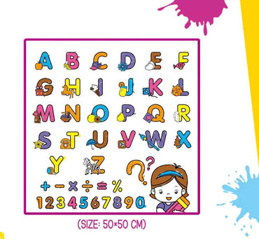 Drawing Mat English Alphabet letter tracing details – Kuwait