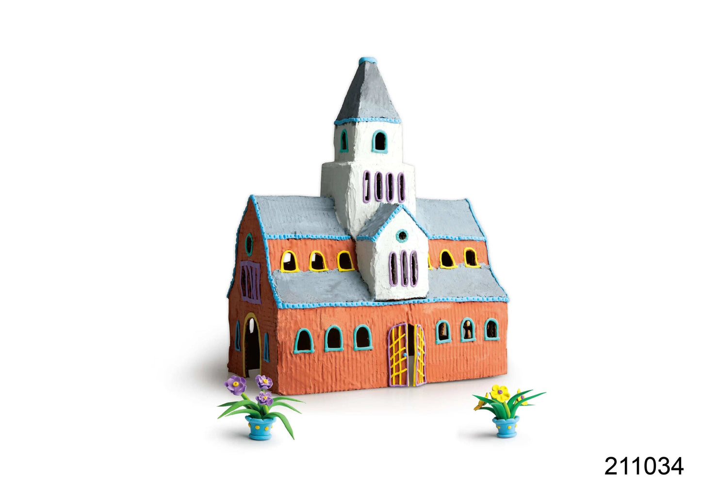 Paulinda Magic Cement Towering Castle product details for kids in Kuwait