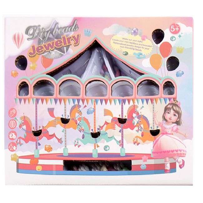 DIY Beads Carousel Handmade