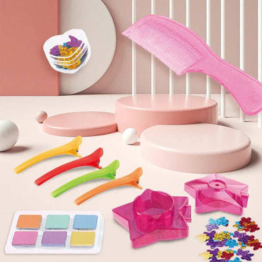 Hair Styling Accessories Set product details for kids in Kuwait
