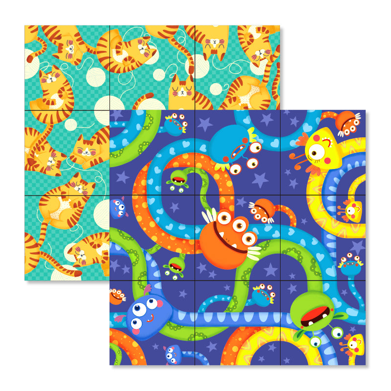 Mideer Burning Brain Puzzle -Cat Play Furball