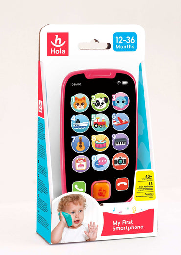 Hola My First Smartphone with Light/Music (2 colors assorted) product details for kids in Kuwait
