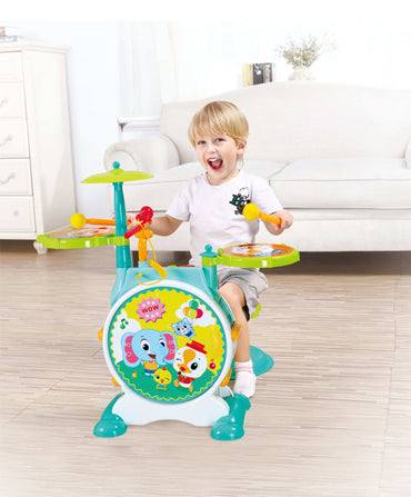 Hola Banging Bopping Drum Set with Music/Light product details for kids in Kuwait