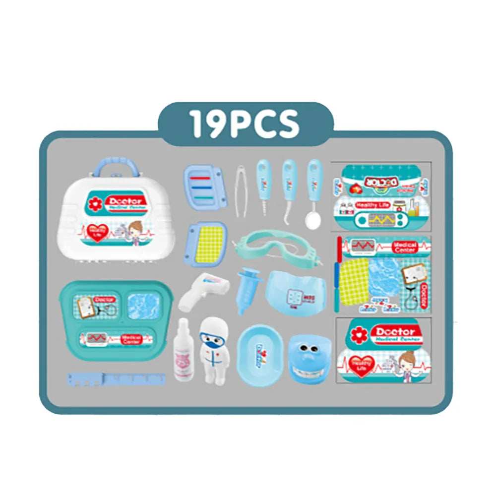 19 PCS Little Doctor Play Set for Kids online toy store product in Kuwait