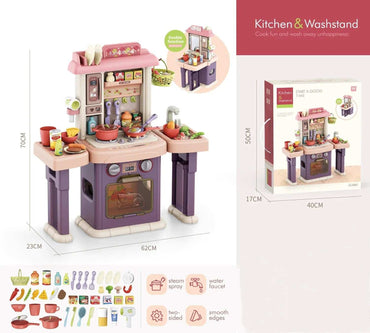 Double Side Kitchen With Basin For Children product details in Kuwait