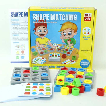 Shape Matching Game pieces and board details – Kuwait