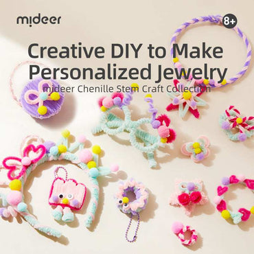 Mideer Chenille STEM Craft Collection - The Little Jewelry Designer product details for kids in Kuwait