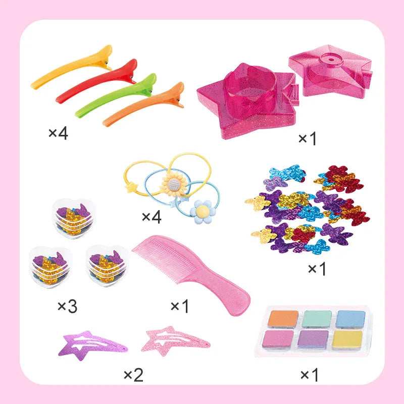 Hair Styling Accessories Set gift toy for kids in Kuwait