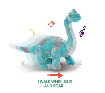 Fur Star Roaring or Singing Adorable Plush Animal RC Dinosaur product details for kids in Kuwait