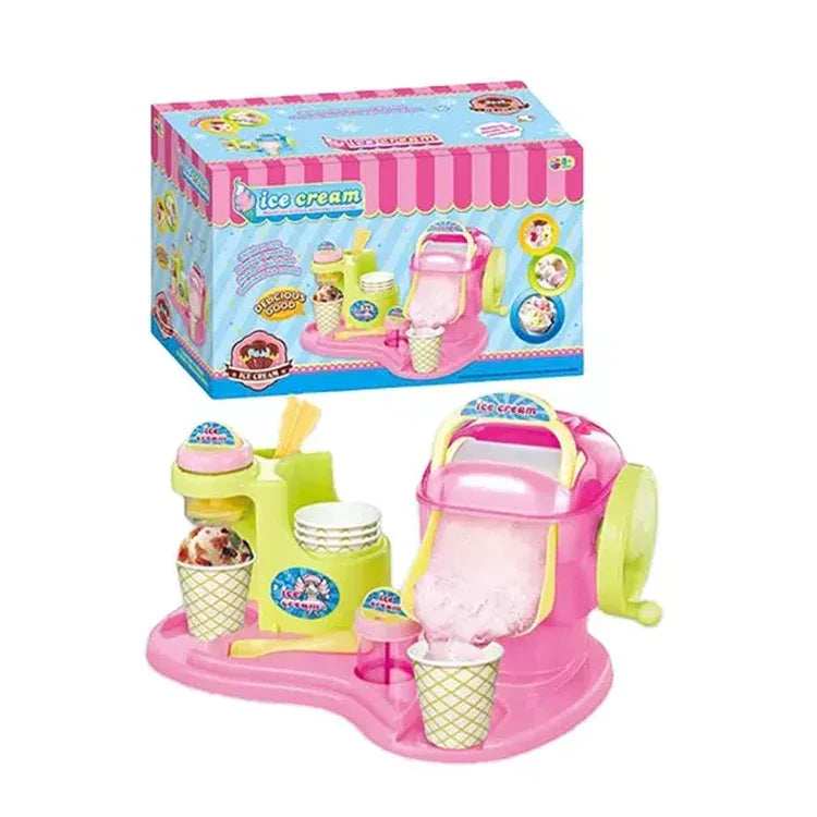 DIY Ice Cream And Ice Lolly Machine - Pink gift toy for kids in Kuwait
