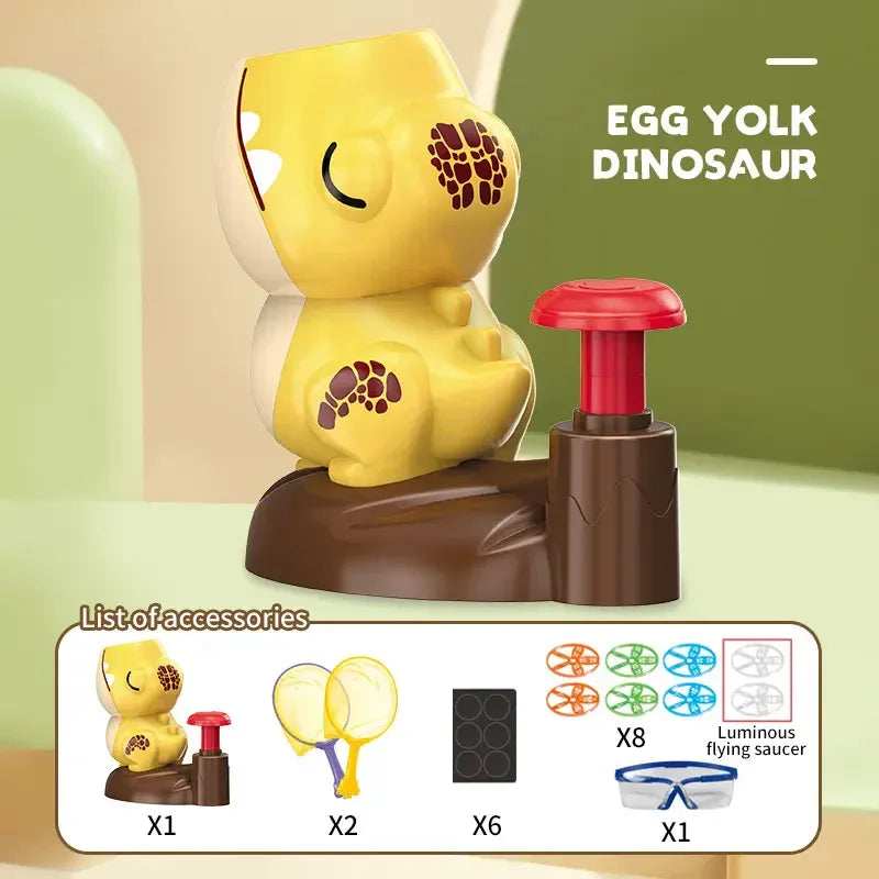 Dinosaur Flying Disc – Yellow kids gift toy in Kuwait
