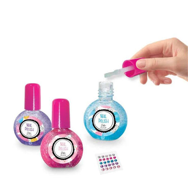 Sparkling Nail Polish Kit product details for kids in Kuwait
