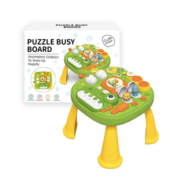 Dinosaur Piano Game Table Musical Toy with Lights for Toddlers product details in Kuwait