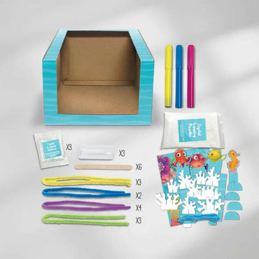 Sew Star Crystal World Growing - Sea crystal science kit details – Kuwait