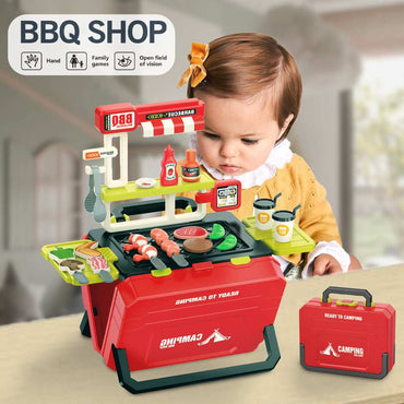 Interactive Kids BBQ Kitchen Playset product details in Kuwait