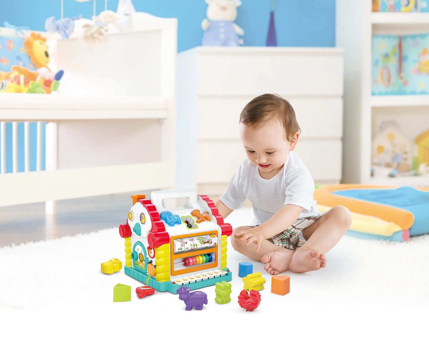 Hola Activity House Shape Sorter gift toy for kids in Kuwait