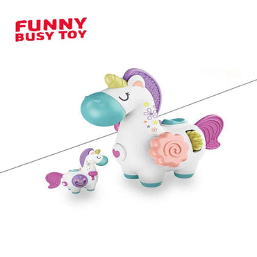 Montessori Sensory Busy Toys - Unicorn product details for kids in Kuwait