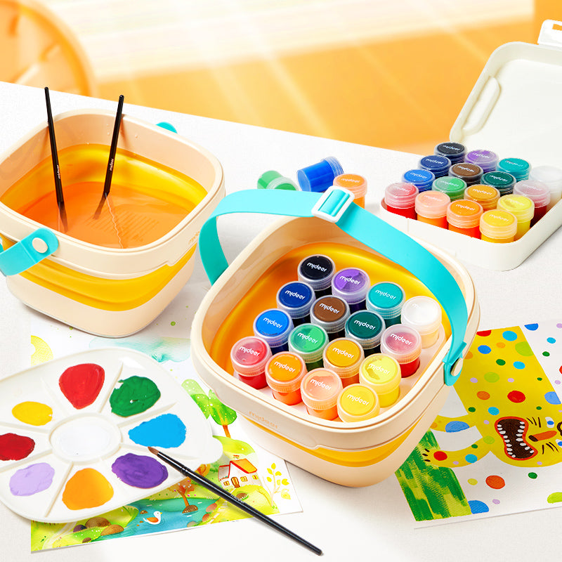 Mideer Portable Gouache Paint Bucket Set