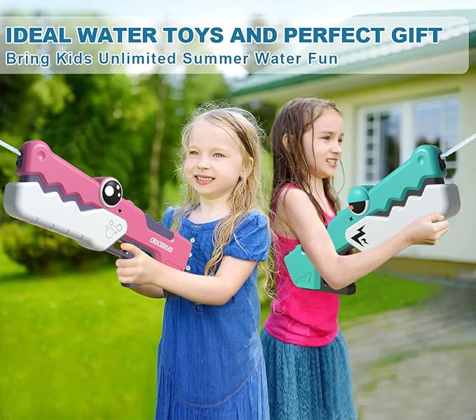 Electric Water Gun Large Size - Pink