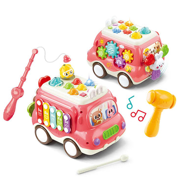 Baby Bus Montessori Musical Learning Toy product details in Kuwait