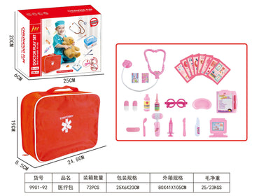 26-Piece Doctor Play Set for Kids 3+ product details in Kuwait