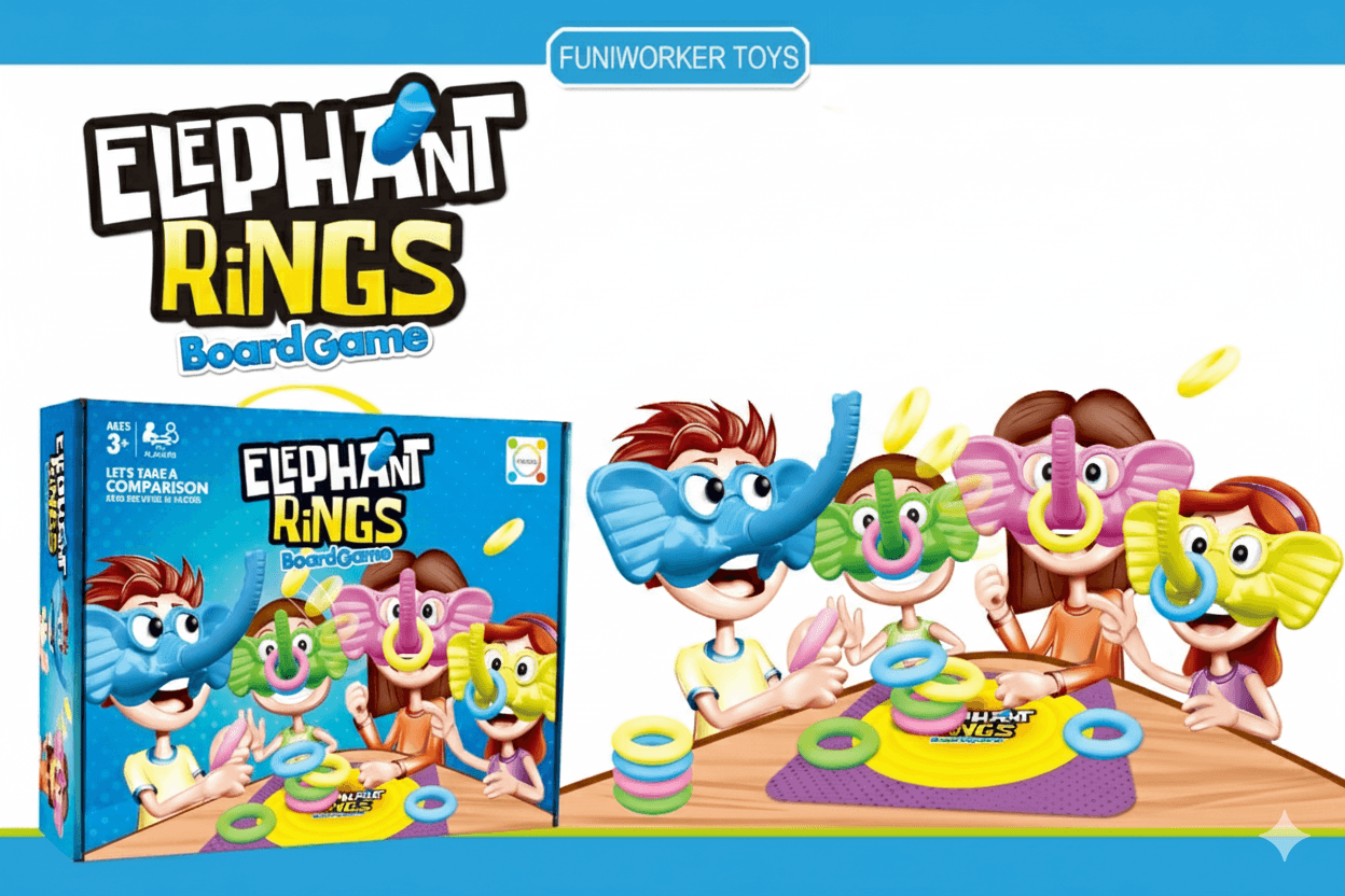 Elephant Rings Game toy product details in Kuwait