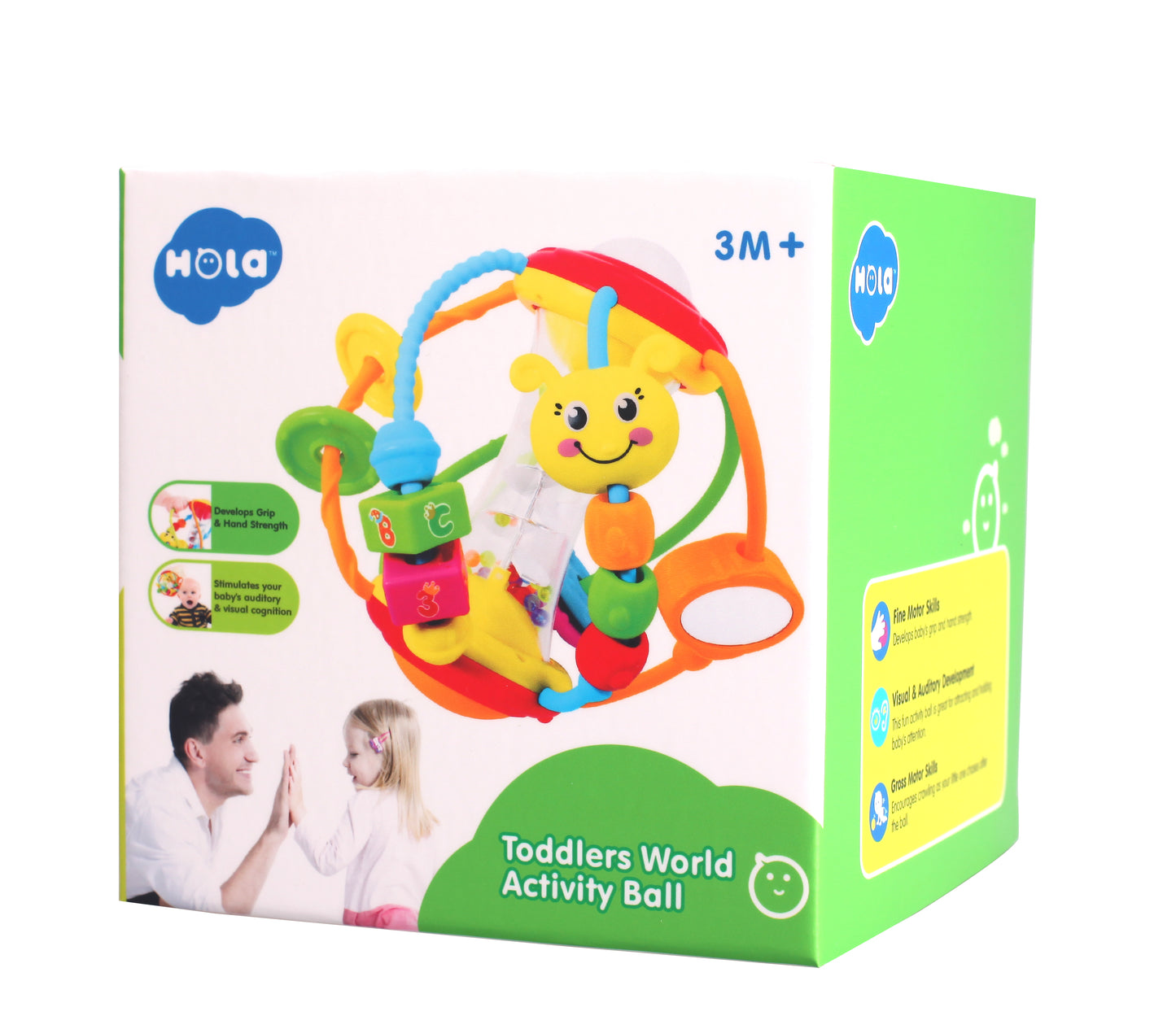 Hola Toddlers World Activity Ball