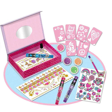 Tattoo Play Sets in Reuseable Cardboard Box product details for kids in Kuwait