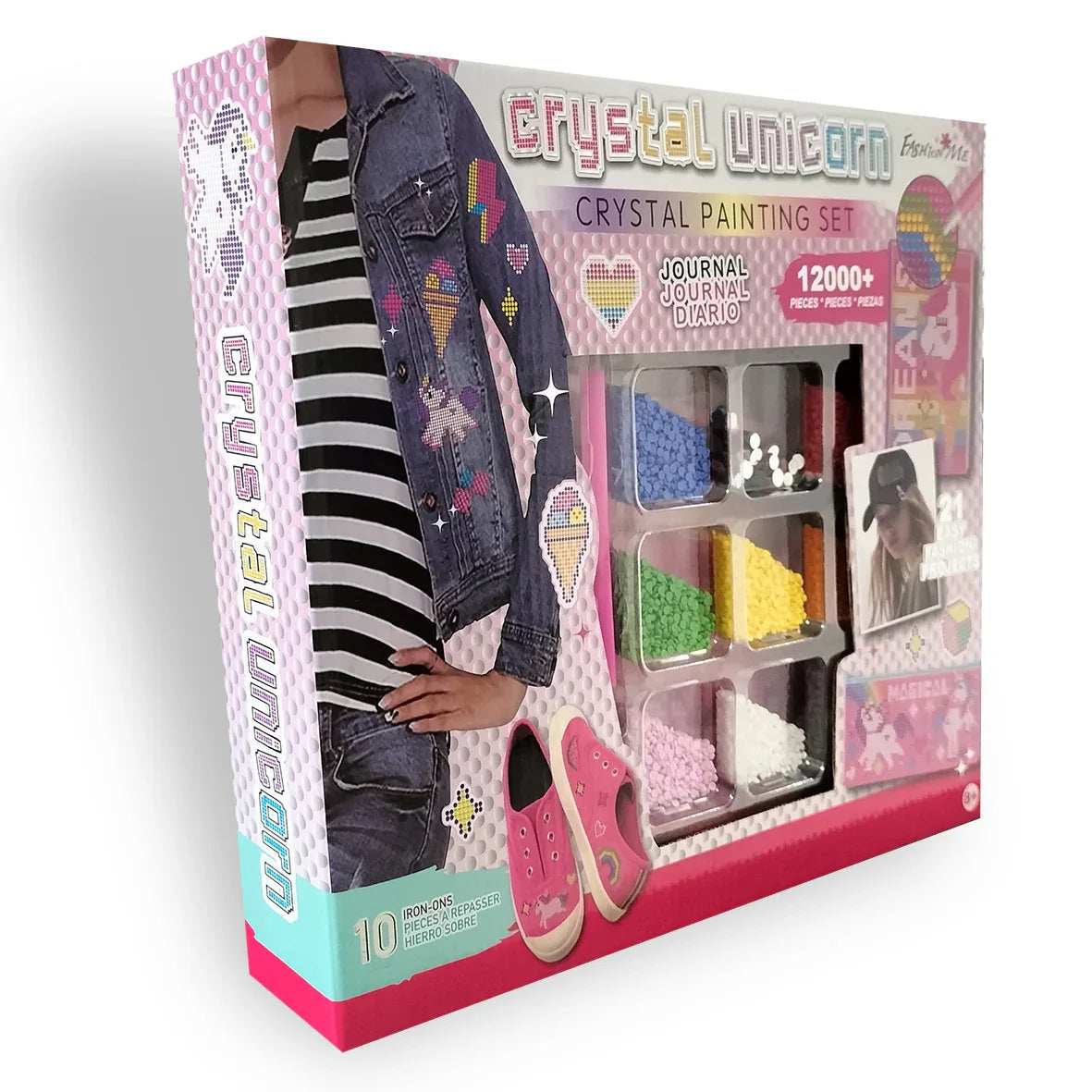 Fashion Me Crystal Painting Set - Unicorn for kids in Kuwait