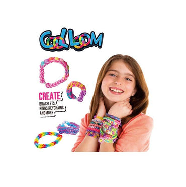 Paulinda Cool Loom Rubber Bracelet Making Set 2000 pcs product details for kids in Kuwait