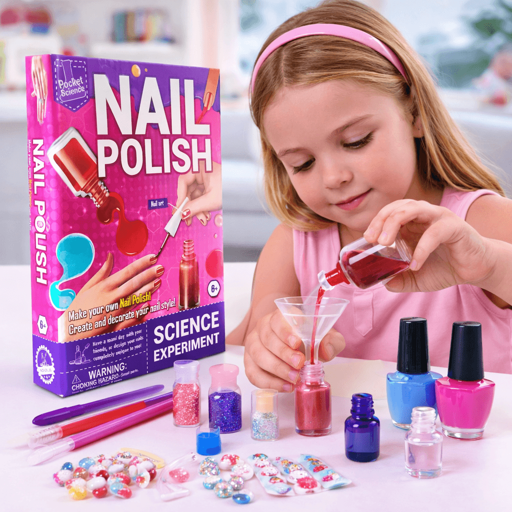 Pocket Science Nail Polish Kit for Kids in Kuwait