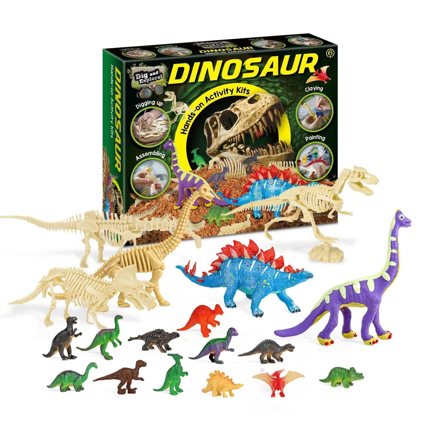 Wow Toys Dig & Explore Dinosaurs Set toy for boys and girls in Kuwait