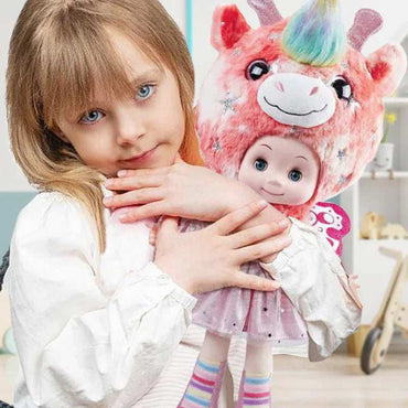 Rainbow Doll - Pink product details for kids in Kuwait