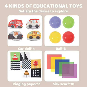 Sensory Cube Pulling Game for Baby product details in Kuwait