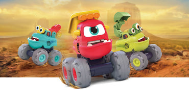 Fun Monster Construction Truck Learning Toy for Toddlers product details in Kuwait