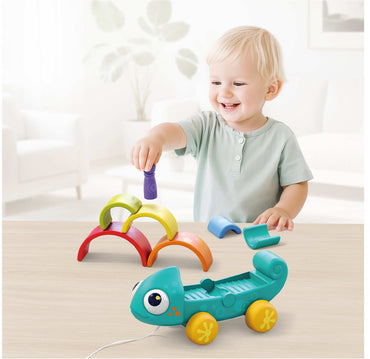 Rainbow Chameleon Learning Activity Toy for Toddlers product details in Kuwait