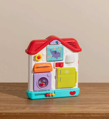 Hola Montessori Sensorial Activity Toy House product details, Baby Toys Kuwait Online Shopping