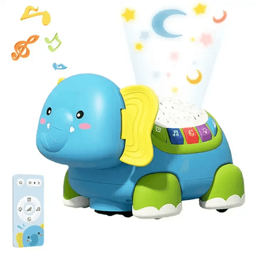 Crawling Elephant Musical Toy with Lights product details for kids in Kuwait