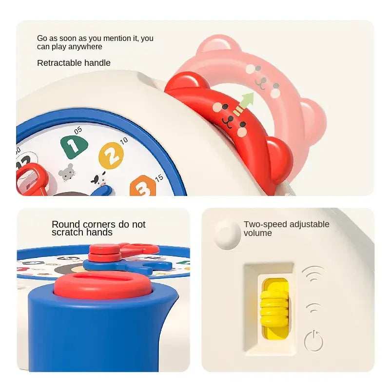 Teaching Clock Time gift toy for kids in Kuwait