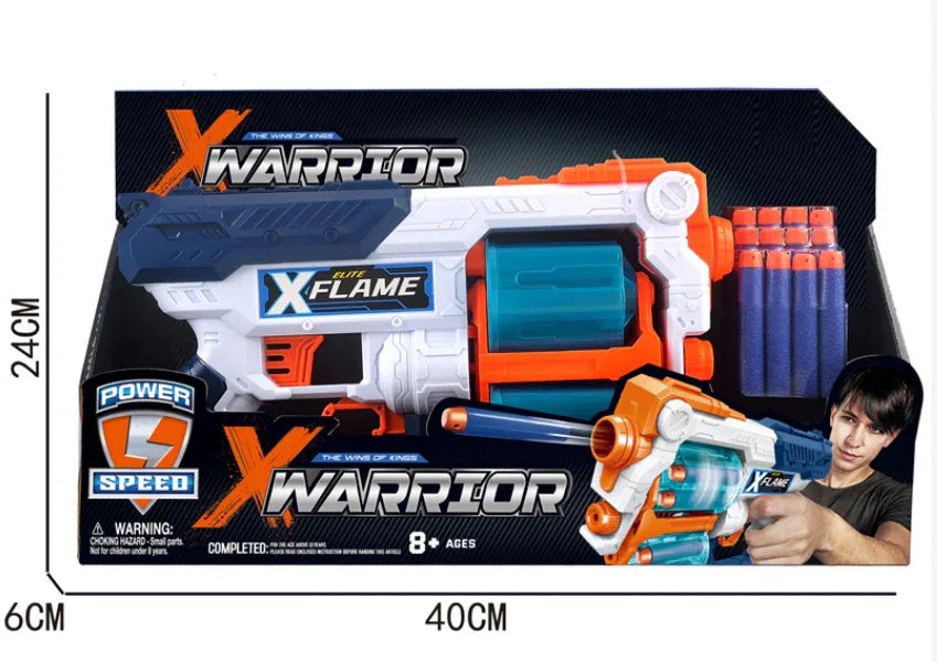 - OFT BULLET GUN,BLUE/WHITE