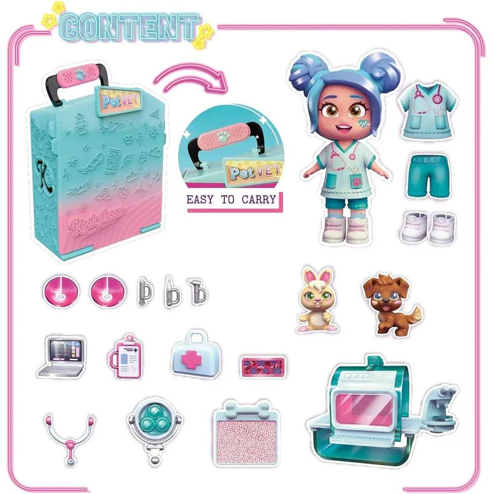 KookyLoos - PlaySet Carla's PopUp Pet Vet playtime toy for children in Kuwait
