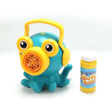 bubble machine/battery operation toys/outdoor toys/ summer toys Green (LW) product details for kids in Kuwait